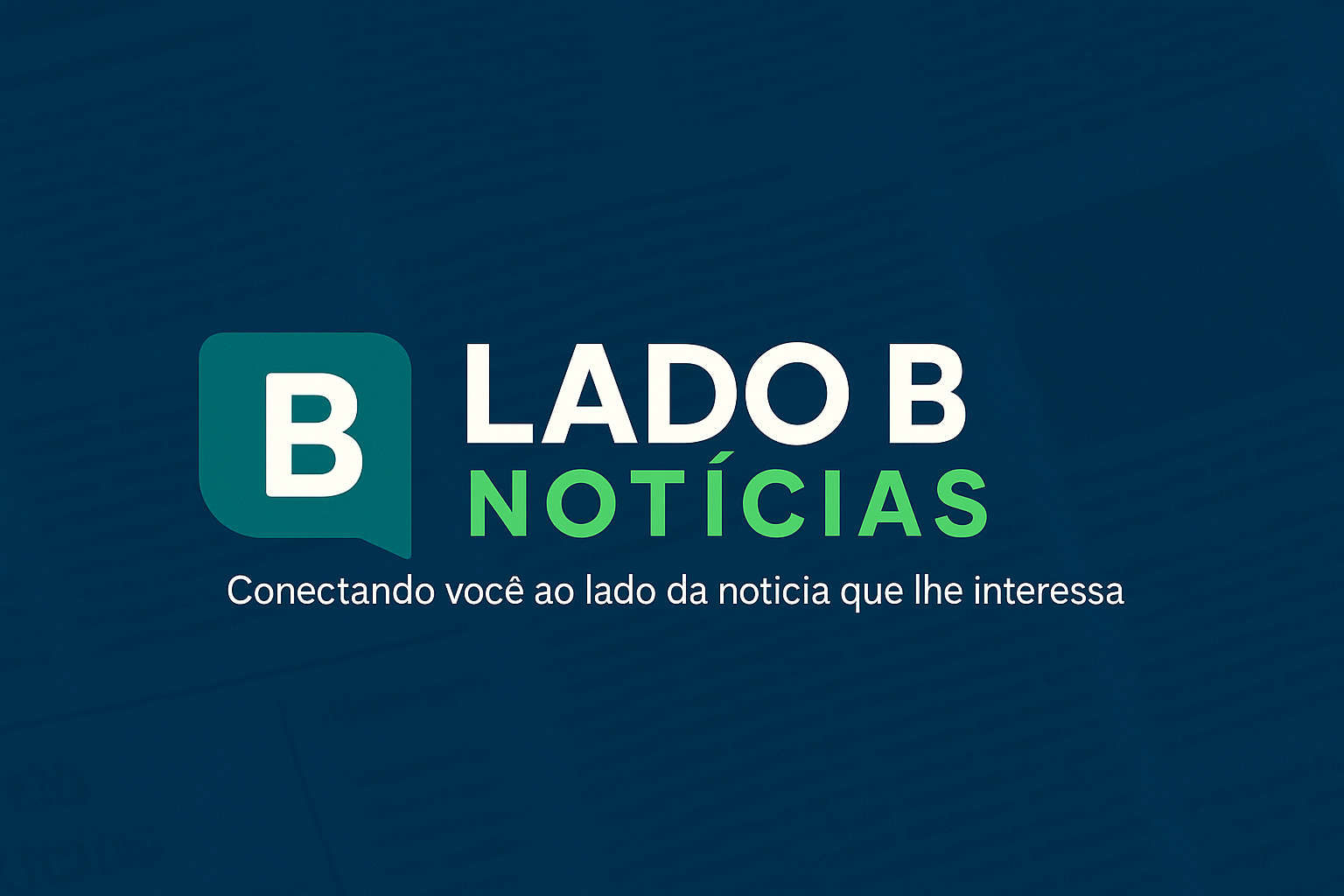 Lado B Notícias - Logo Rodapé