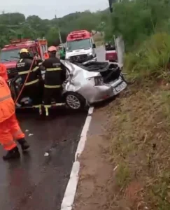 Criança de 9 anos morre em grave acidente na Avenida Olavo Montenegro, em Parnamirim
